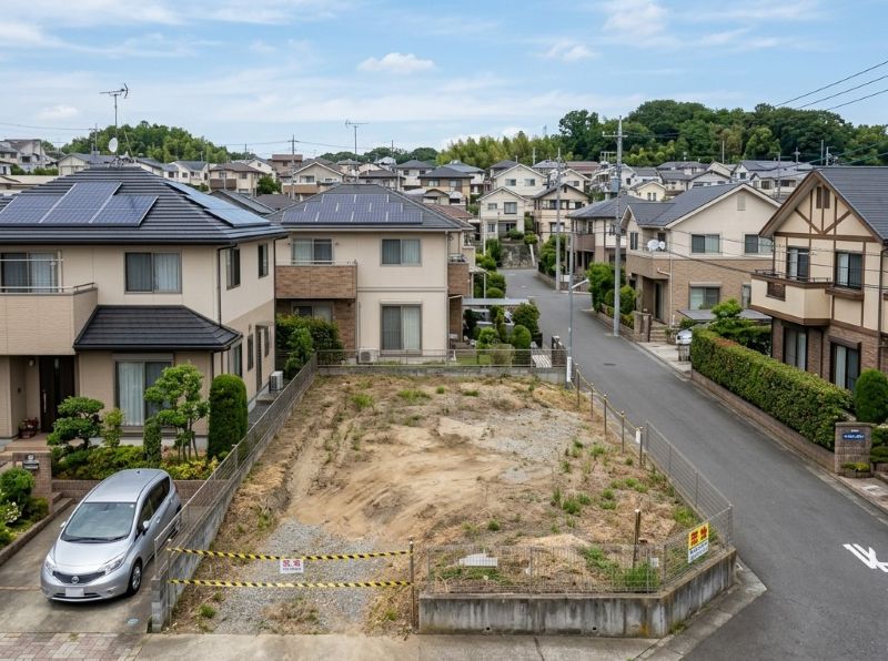 安曇野市の更地・区画(地域の土地売却実績イメージ)